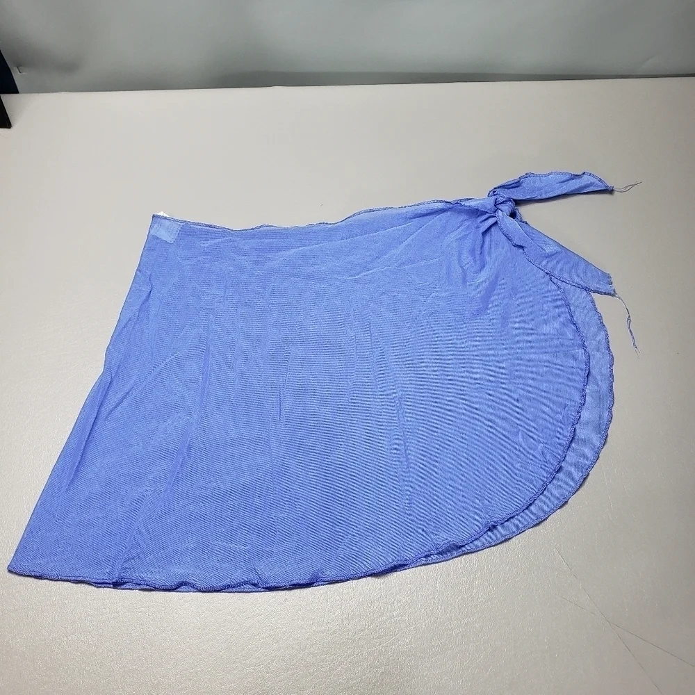 baltex sheer bathing suit bottom cover up one size